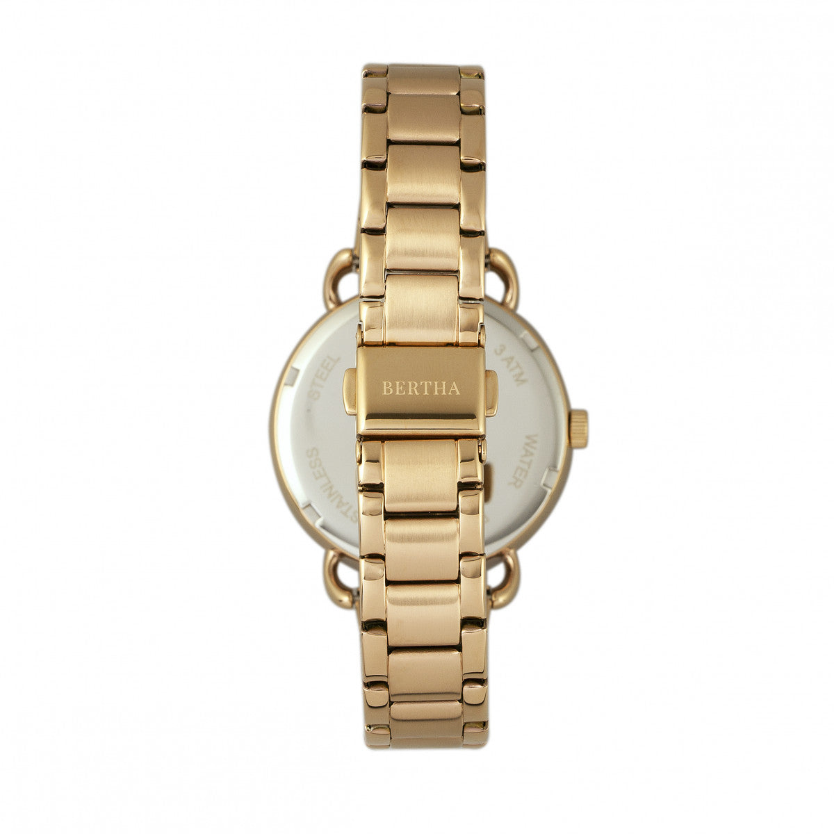 Foto 3 pulgar | Pulsera Watch Bertha Gwen Con Día/fecha Para Mujer  Color Dorado - Venta Internacional.