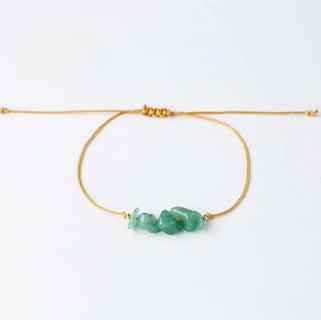 Foto 2 | Pulsera Circe Boutique Buena Suerte Con Aventurina - Venta Internacional.