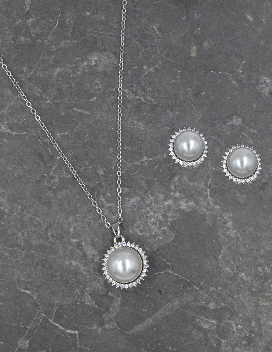 Foto 4 | Dije Y Aretes De Zirconia