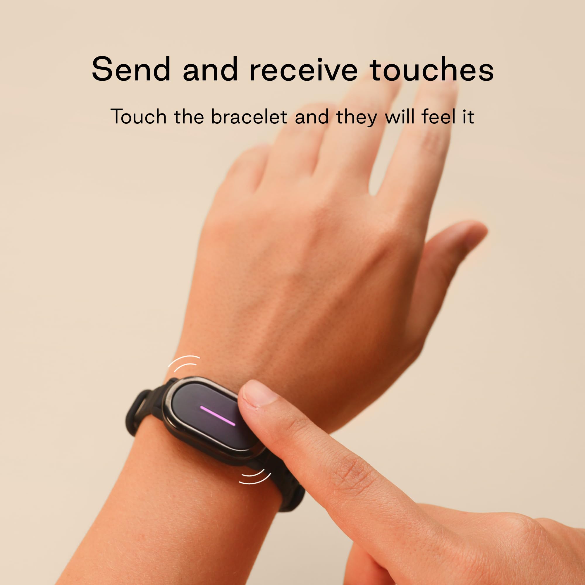 Foto 2 | Pulsera Inteligente Bond Touch 4 Relación A Larga Distancia (2) - Venta Internacional.