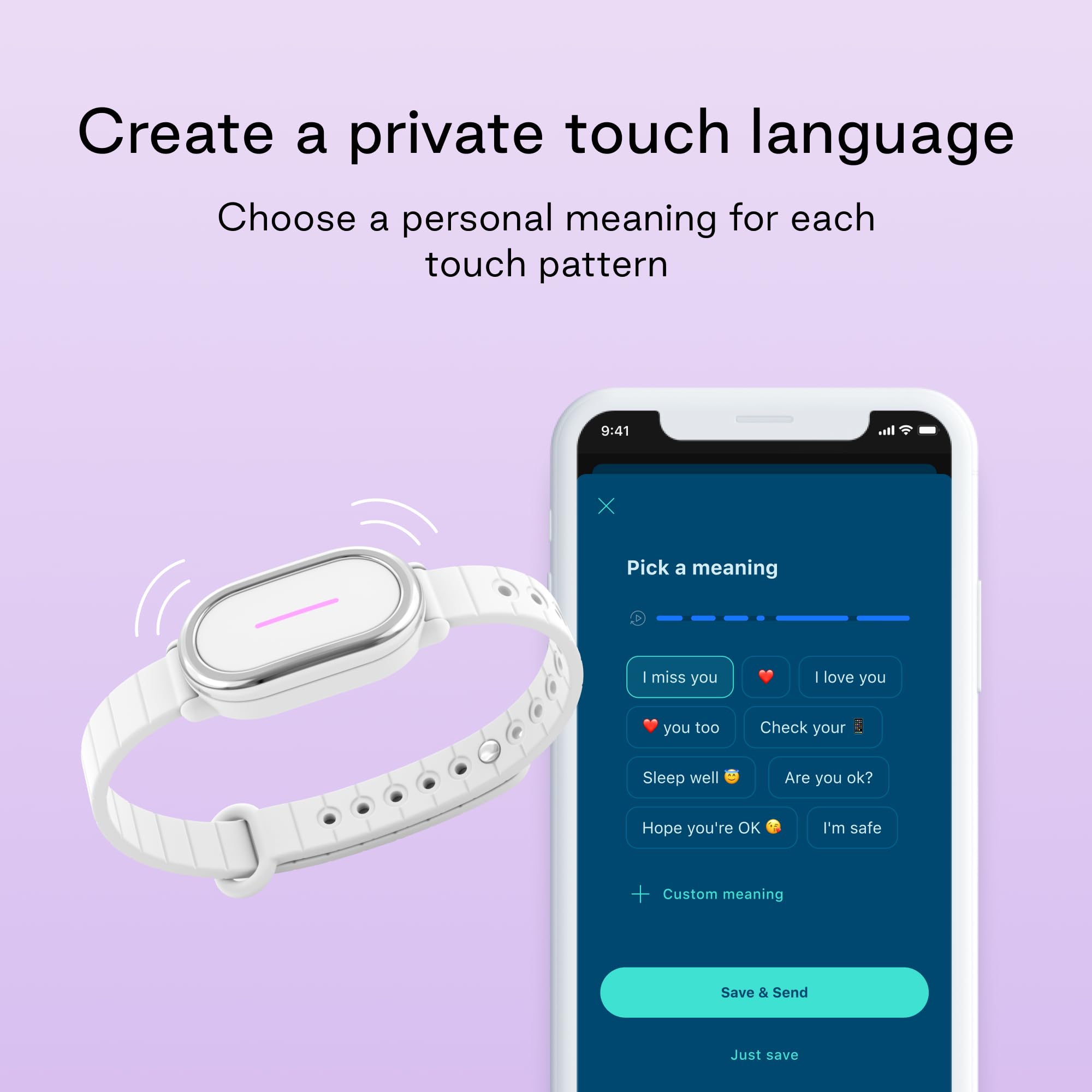 Foto 4 pulgar | Pulsera Inteligente Bond Touch 4 Relación A Larga Distancia (2) - Venta Internacional.