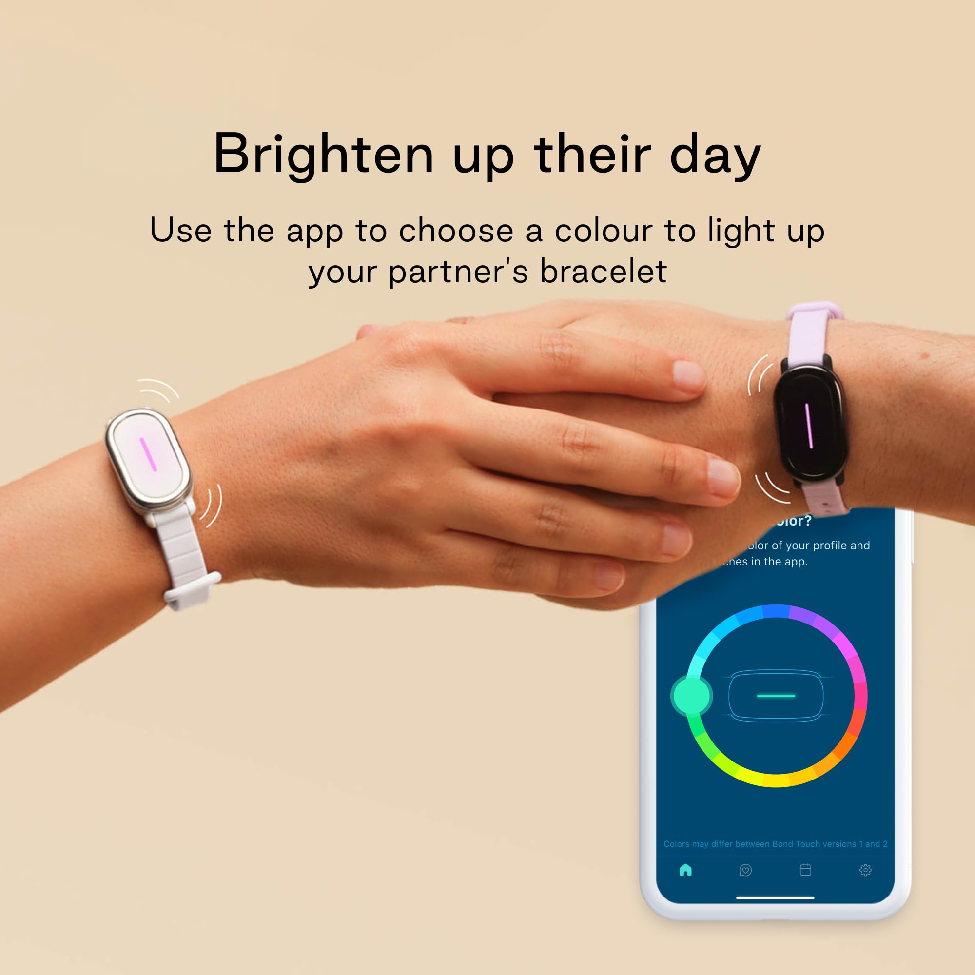 Foto 4 | Pulsera Inteligente Bond Touch 4 Relación A Larga Distancia (2) - Venta Internacional.
