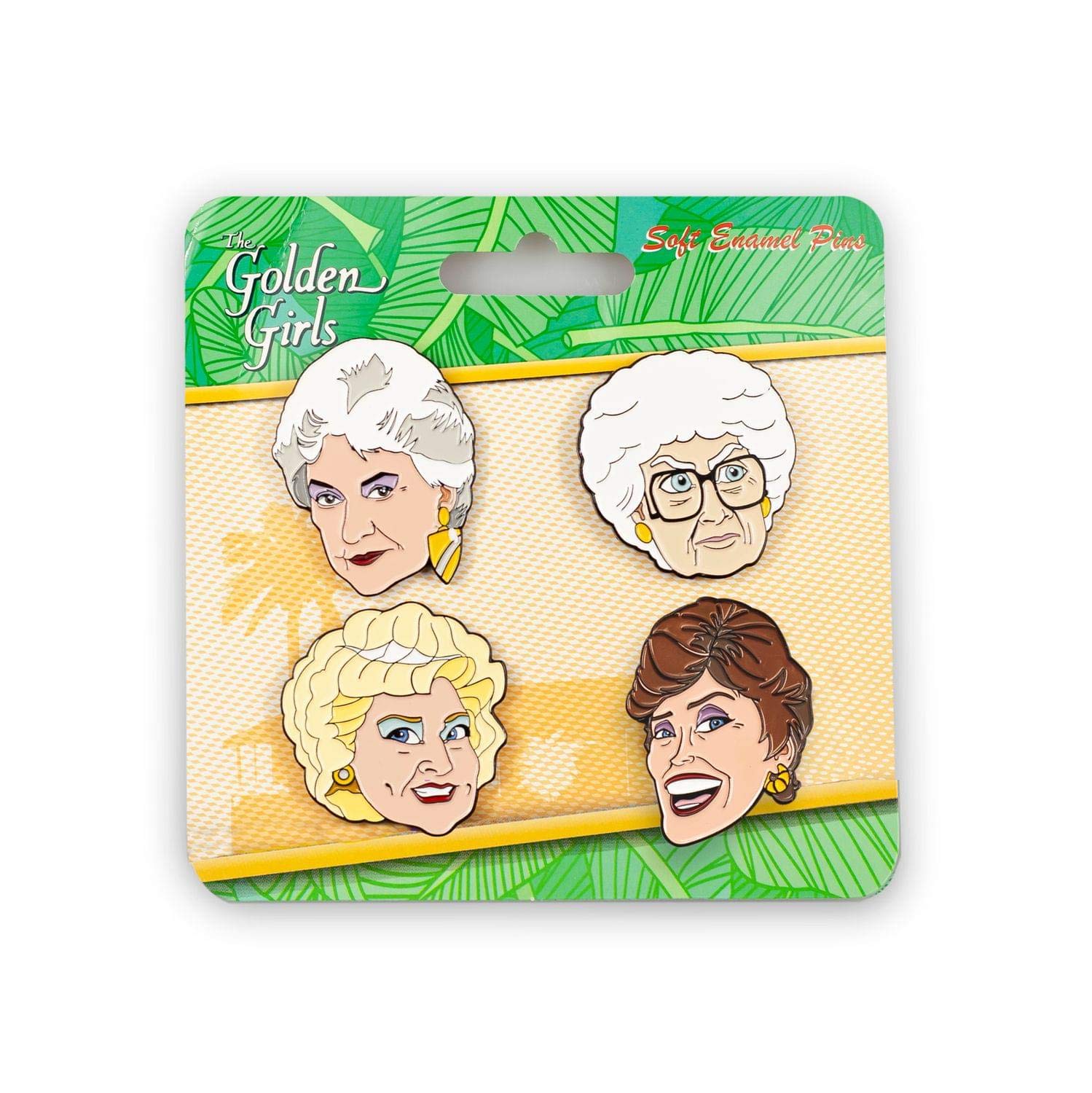 Foto 1 | Juego De Alfileres Esmaltados Para Coleccionistas Golden Girls  4 Piezas  Just Funky - Venta Internacional.