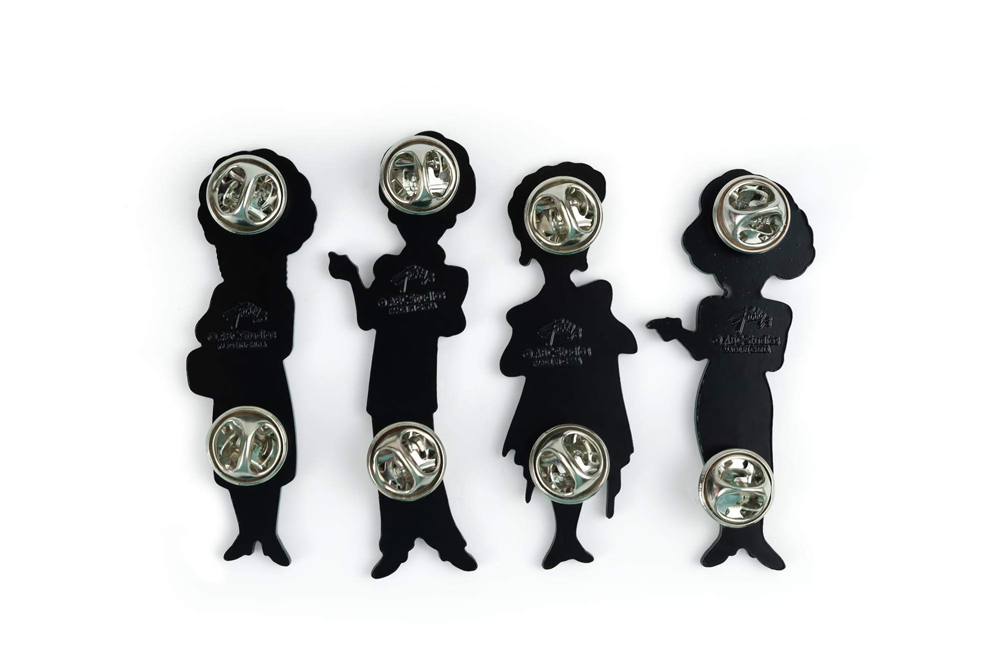 Foto 4 | Set De Alfileres Esmaltados The Golden Girls  Accesorio De Mochila De 4 Piezas - Venta Internacional.