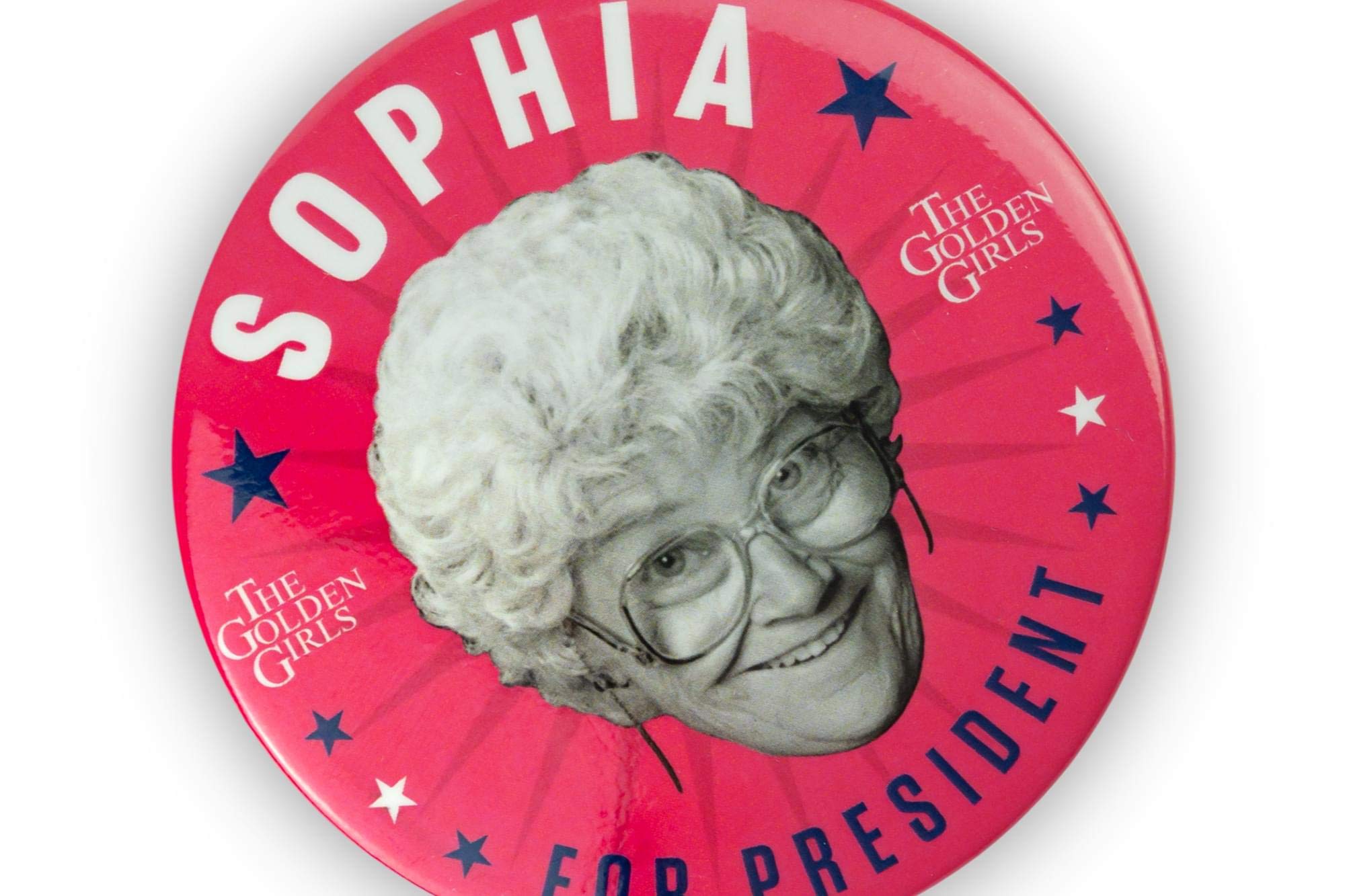 Foto 4 pulgar | Alfiler Con Botón Just Funky The Golden Girls Sophia Para Presidente - Venta Internacional.