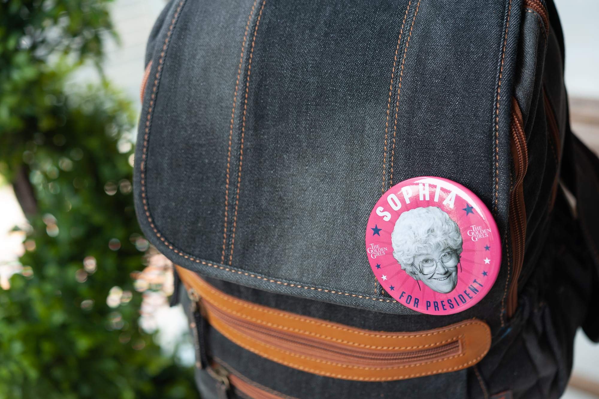 Foto 5 | Alfiler Con Botón Just Funky The Golden Girls Sophia Para Presidente - Venta Internacional.