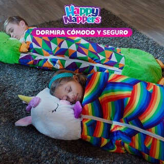 Foto 5 | Saco de dormir, almohada, peluche en 1 Happy Nappers Unicornio Beautifull Home Colchoneta ideal para viajes, gu