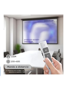 Foto 2 | Apuntador Xtellar Presentador Láser Inalámbric Remoto Usb Recargable Color Verde