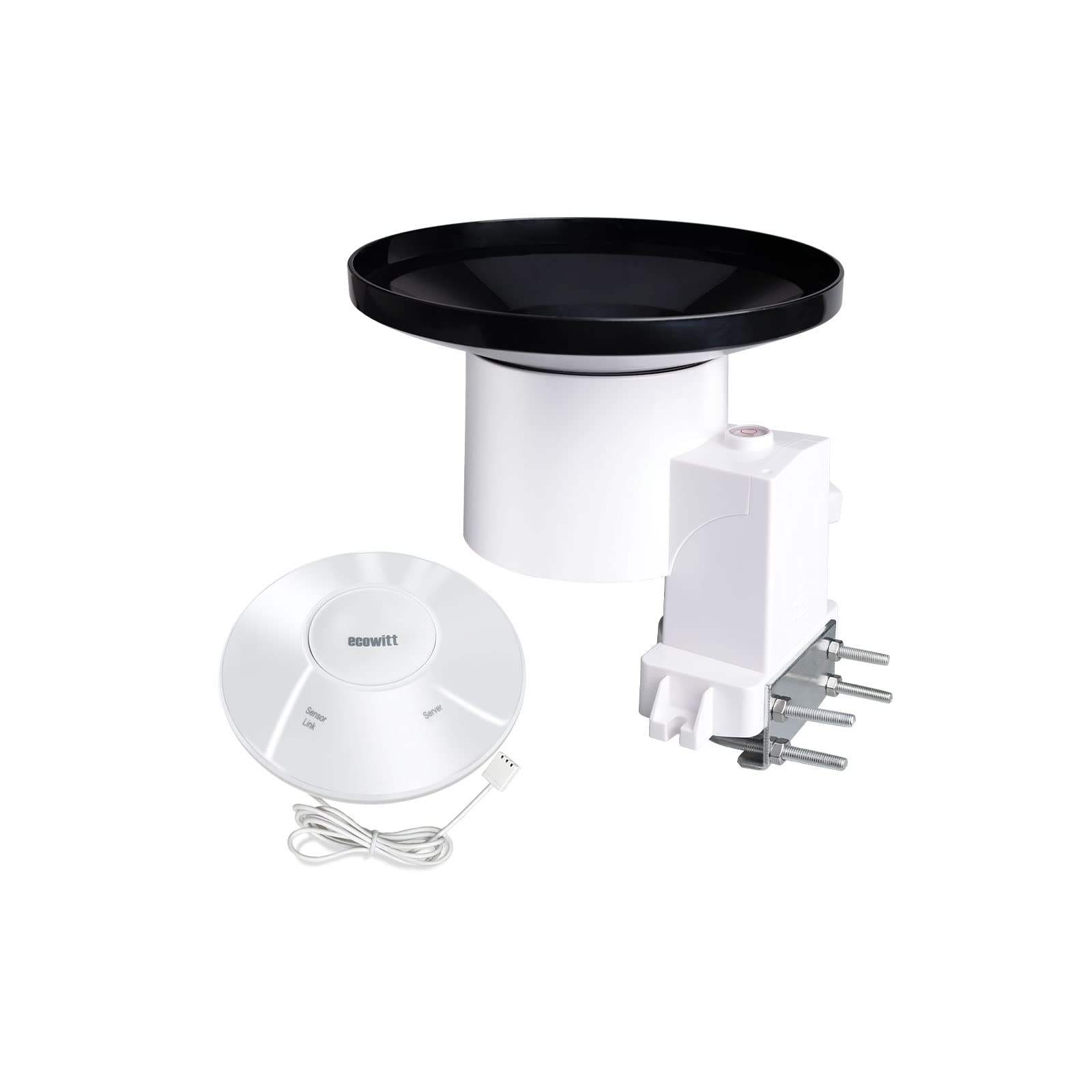 Foto 2 pulgar | Kit De Pluviómetros Ecowitt Gw2000 Wi-fi Hub Con Sensor Wh40 - Venta Internacional.