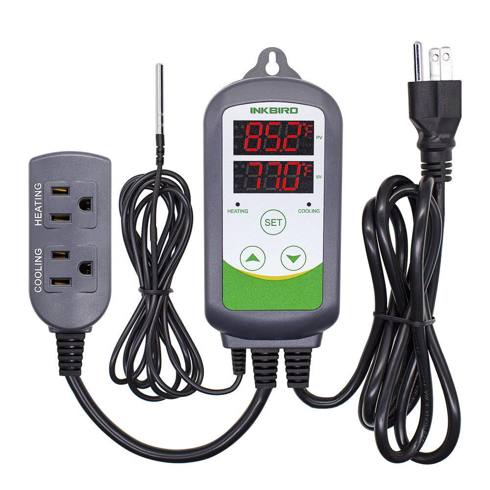 Controlador De Temperatura Inkbird Itc-308 1100w De 2 Etapas - Venta Internacional.