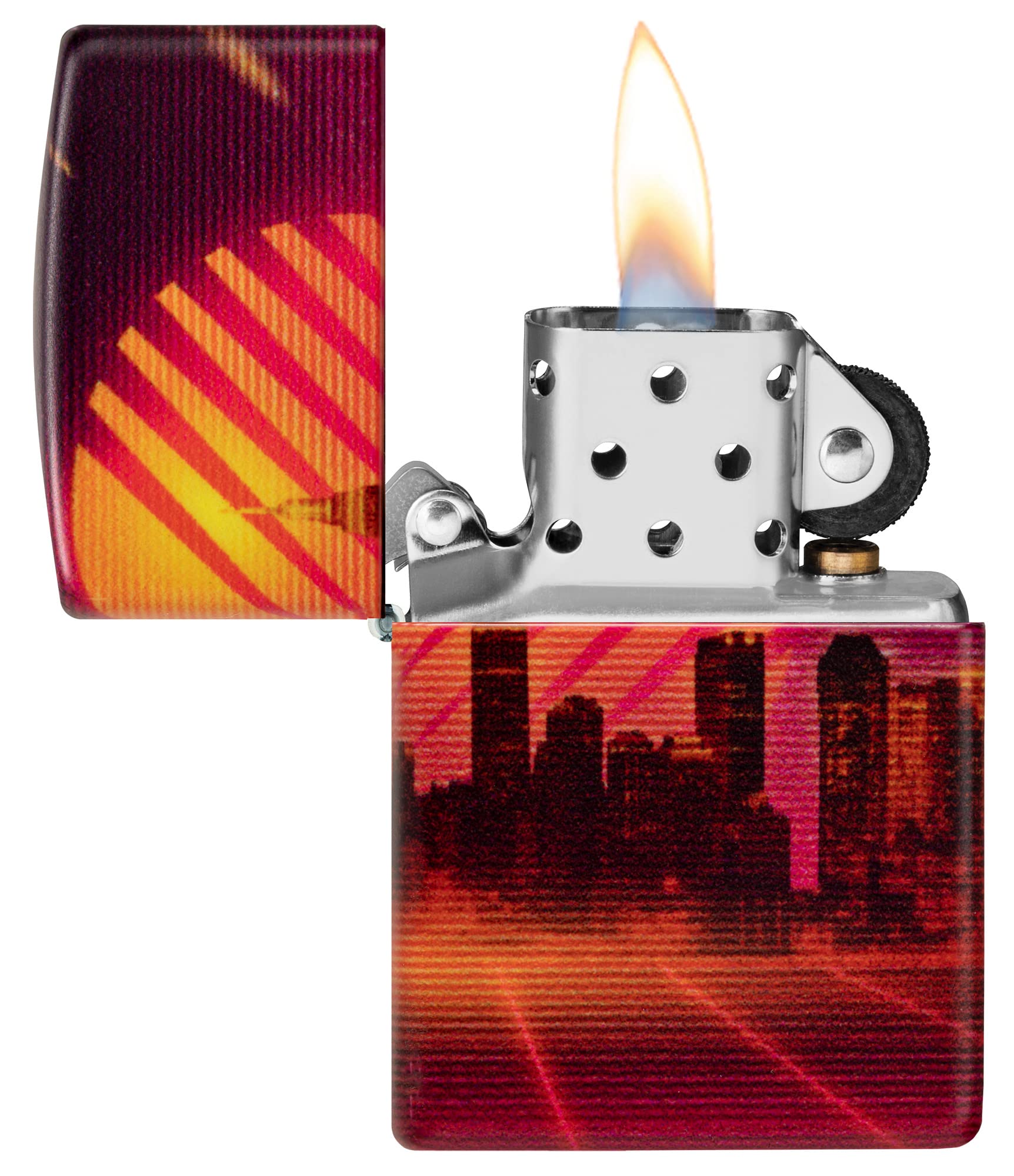 Foto 6 pulgar | Más Ligero Zippo Cyber City Design 540 Color Mate - Venta Internacional.