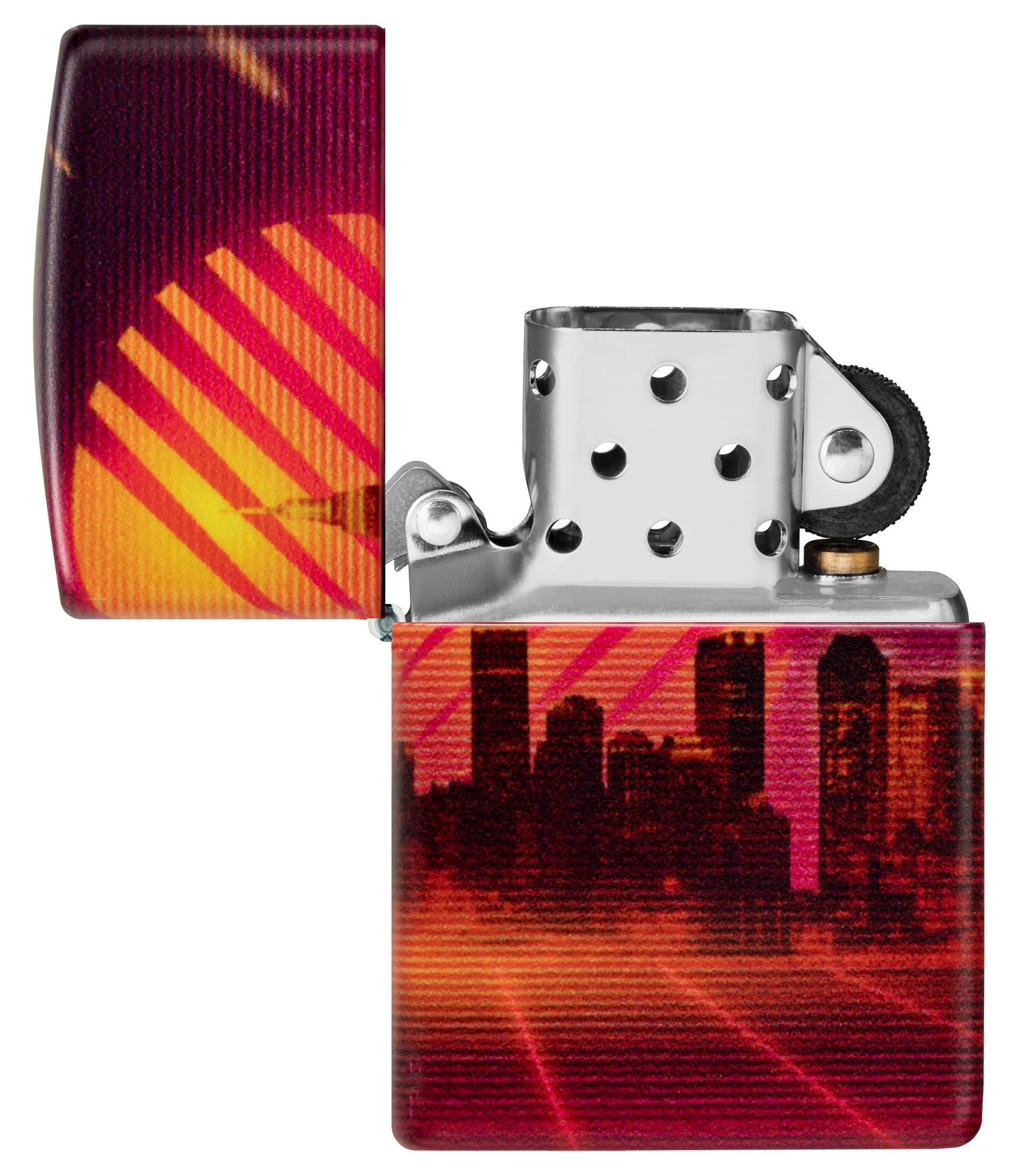 Foto 7 pulgar | Más Ligero Zippo Cyber City Design 540 Color Mate - Venta Internacional.