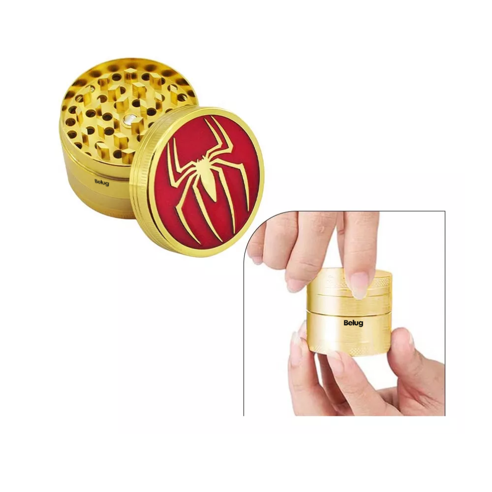 Foto 4 pulgar | Grinder Moledor De Hierbas Premium 4 Capas 52mm Grande Dorado Belug