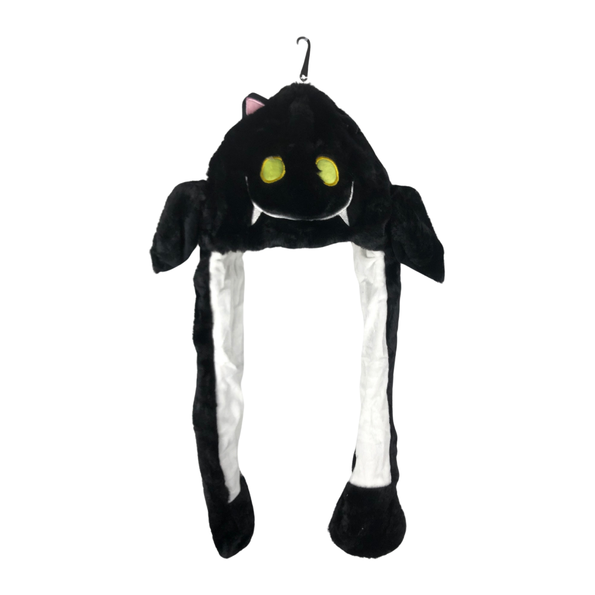 Foto 1 | Gorrito De Invierno Interactivo De Halloween Color Negro Murciélago