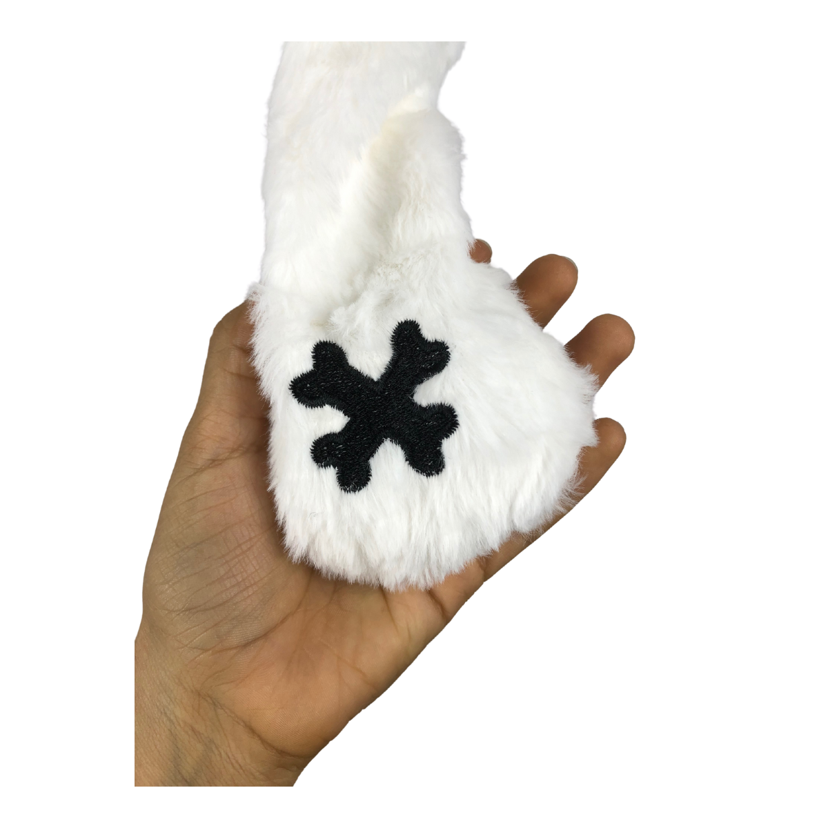 Foto 5 pulgar | Gorrito De Invierno Interactivo De Halloween Blanco Calavera
