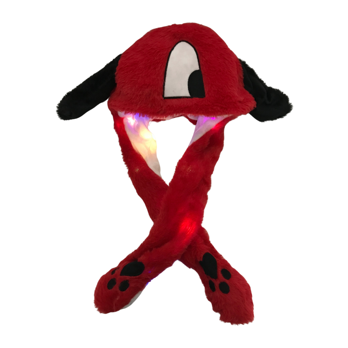 Foto 2 | Gorrito de Invierno con Luces Led Rojo Kbt