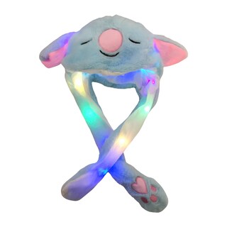 Foto 2 | Gorrito de Invierno con Luces Led Koala Azul