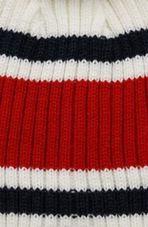 Foto 2 | Set De Accesorios Para Niñas, Gorro Y Guante Tommy Hilfiger, Color Blanco - Venta Internacional.