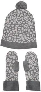 Foto 1 | Set De Gorro Y Guantes Tommy Hilfiger Para Niñas, Gris Jaspeado Claro - Venta Internacional.