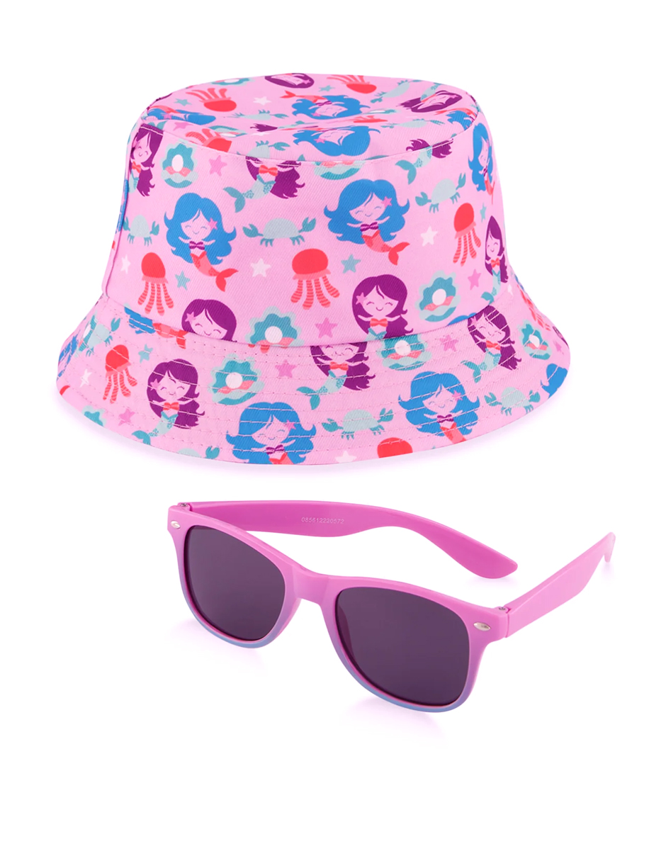 Foto 3 pulgar | Set De Sombrero Y Lentes De Sol Para Bebé  0-3 Años
