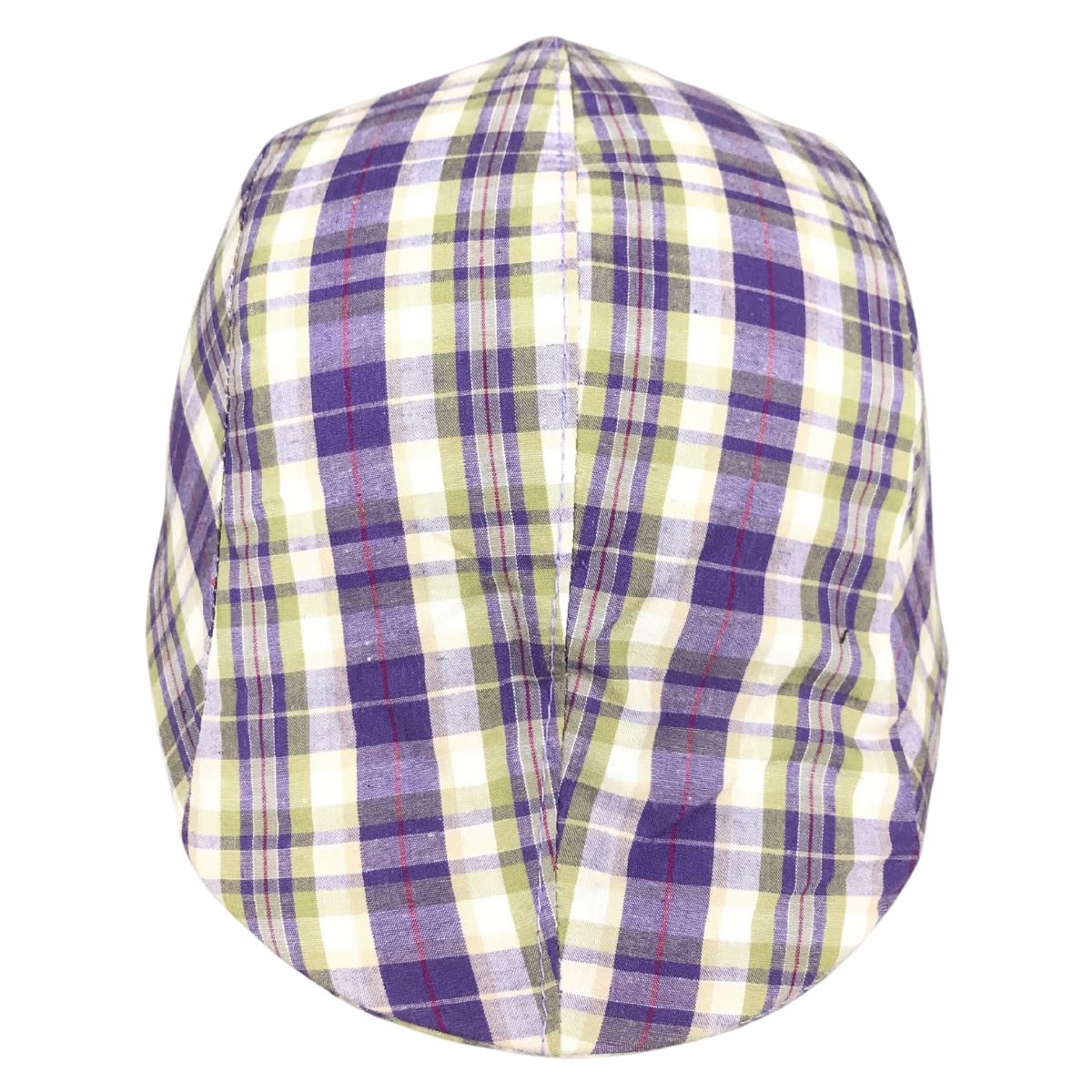 Foto 3 pulgar | Boina Española Cerrada Varios Diseños Color Violeta Cuadros