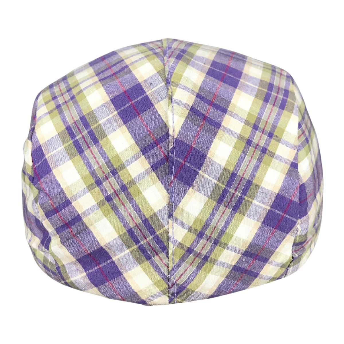 Foto 5 pulgar | Boina Española Cerrada Varios Diseños Color Violeta Cuadros