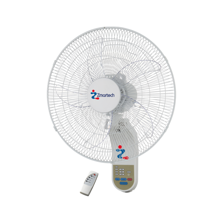 Ventilador Zmartech De Pared 18'' Con Control Remoto