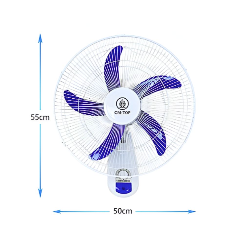 Foto 5 | Ventilador de Pared 18'' 5 Aspas Potente y Silencioso 127 v