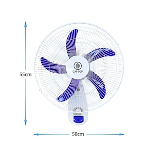 Foto 5 | Ventilador de Pared 18'' 5 Aspas Potente y Silencioso 127 v