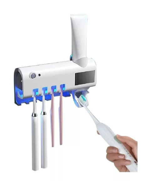 Foto 5 pulgar | Dispensador De Pasta De Dientes Uv Smart Brush Holder