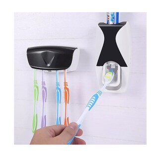 Foto 3 | Dispensador Automatico para Pasta con Porta Cepillos de Dientes