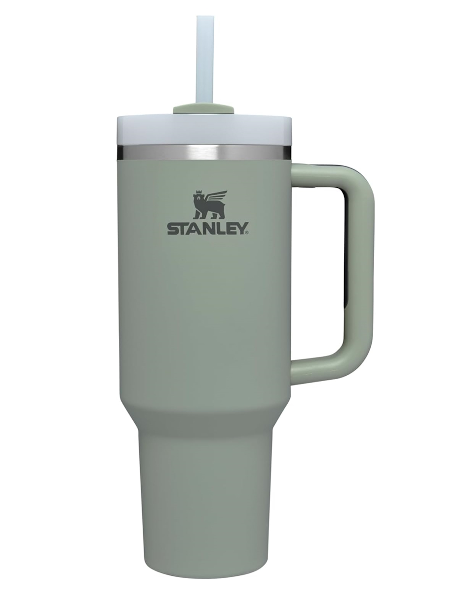 Foto 2 pulgar | Vaso Stanley Quencher H2.0 Tumbler Bay Leaves