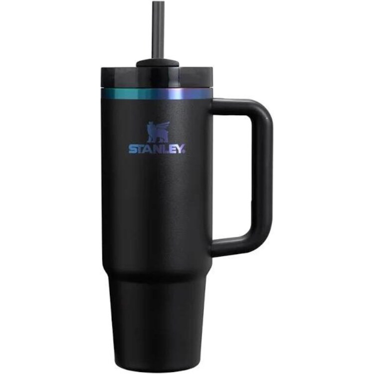 Vaso Stanley Quencher H2.0 Tumbler 40 Oz - Laser Black $1,400