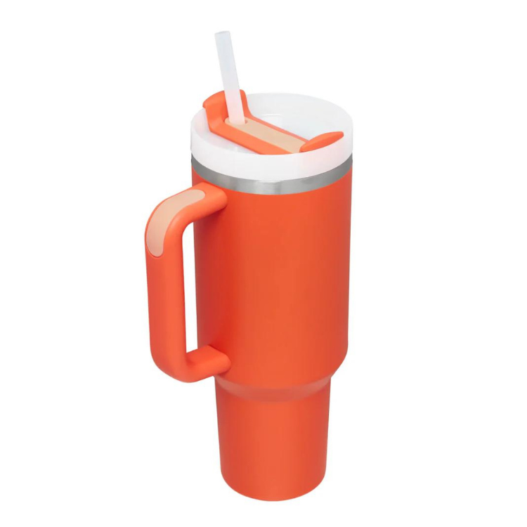 Foto 3 pulgar | Vaso Stanley Quencher H2.0 Tumbler Naranja