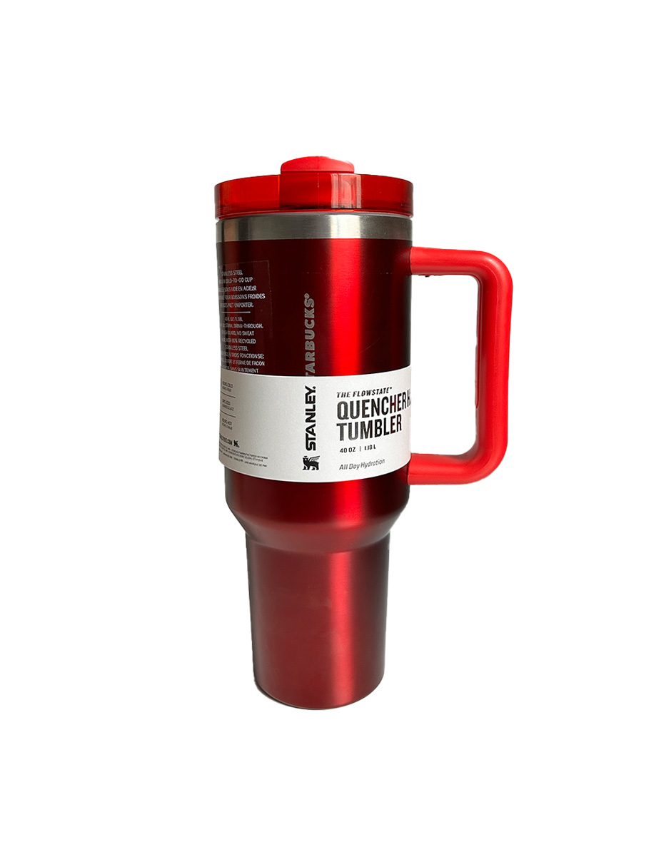 Foto 2 pulgar | Vaso Stanley Quencher H2.0 Tumbler 40 Oz - Rojo Estrella