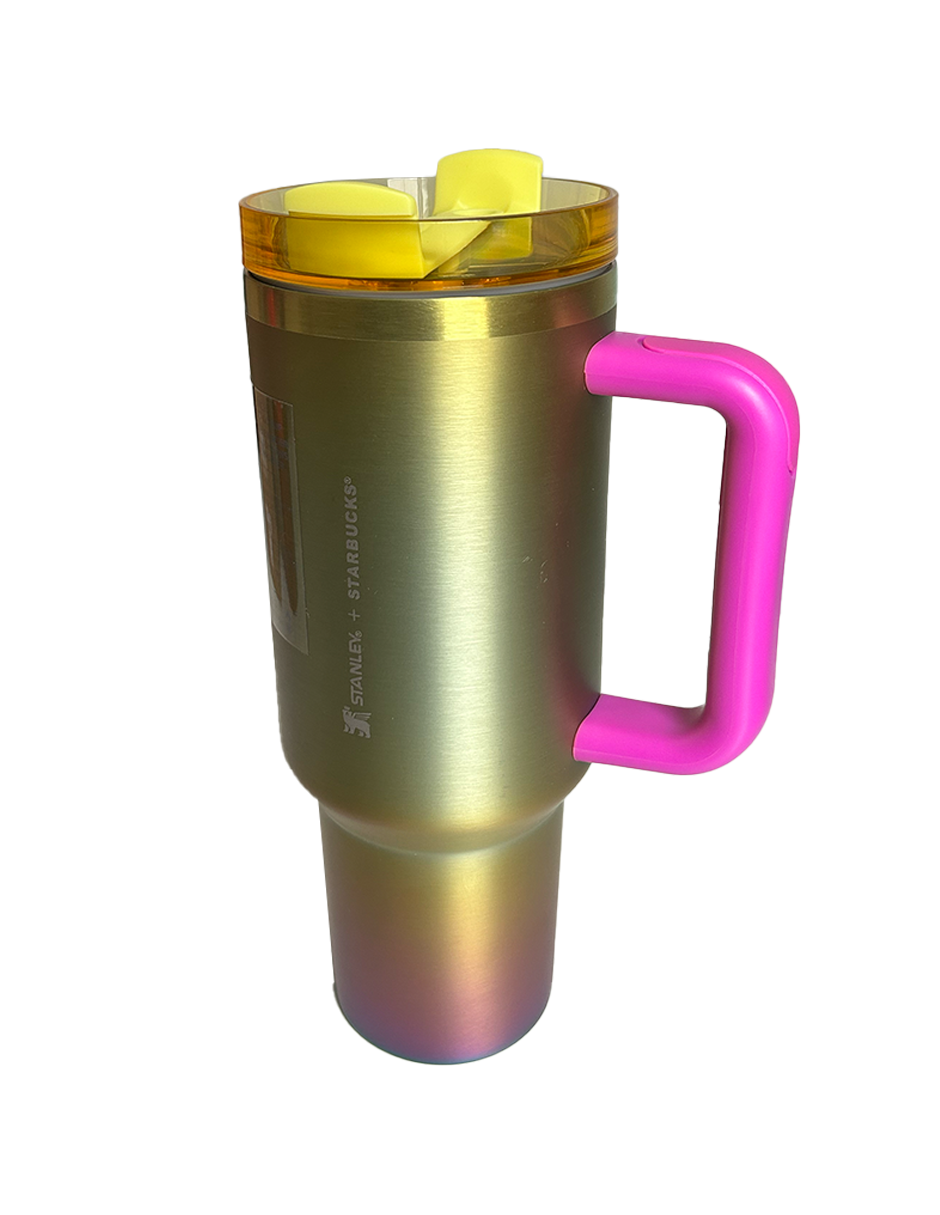 Foto 3 pulgar | Vaso Stanley Quencher H2.0 Tumbler 40 Oz Star Purple Gold