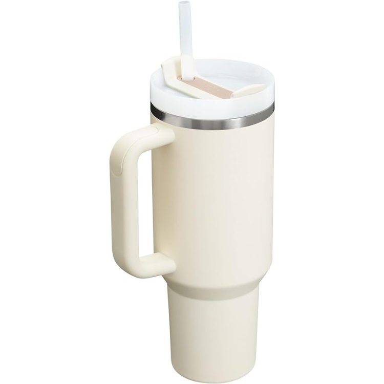 Foto 3 pulgar | Vaso Stanley Quencher H2.0 Tumbler 40 Oz Cream White