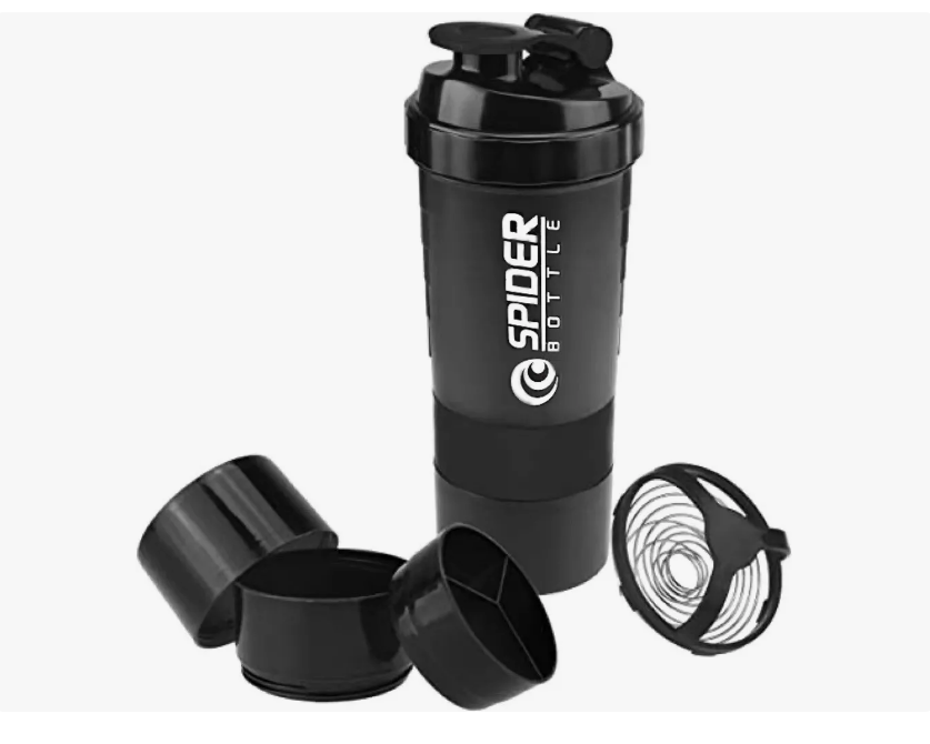 Foto 2 pulgar | Mezclador De Proteínas / Vaso Deportivo / Shaker De Gimnasio Color Negro Wünd