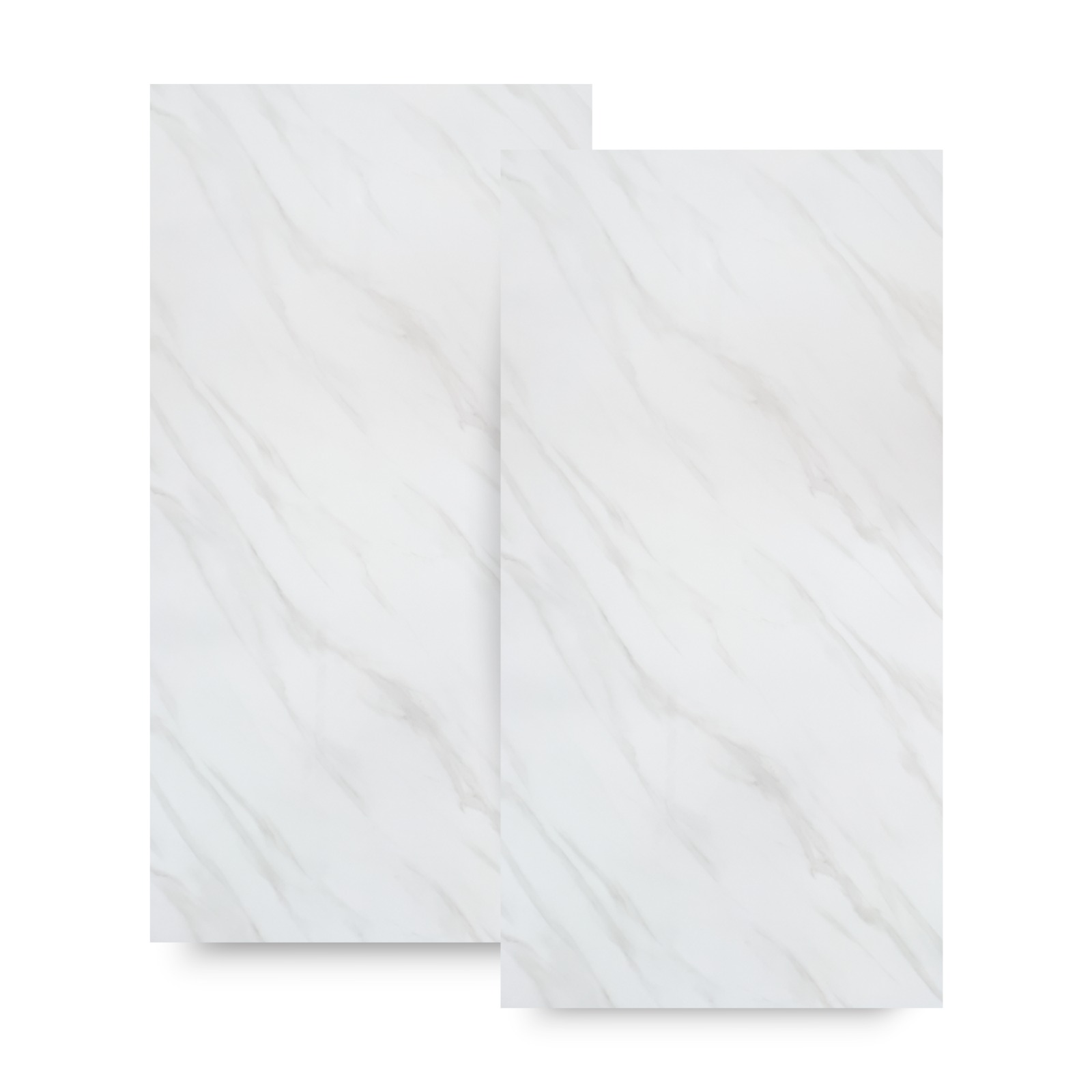 Foto 2 pulgar | Pack 2 Lamina Tipo Marmol Pvc 1.22x2.44 Metros Abarca 5.95m2 (clasic White)