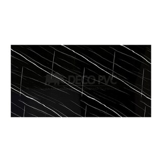Foto 2 | Pack 2 Láminas Tipo Mármol PVC 1.22x2.44 m Abarca 5.95m2 Black Aziza