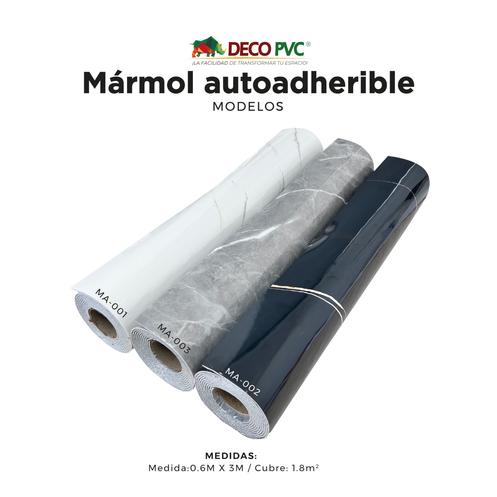 Foto 4 pulgar | Mármol De Pvc Autoadherible En Rollo 1.8m2 (mármol Grey Kassama)