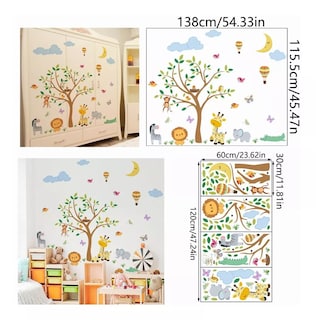 Foto 2 | Pegatinas de Pared Dibujos Animados Eo Safe Imports Esi-17642 Multicolor