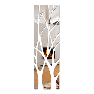 Foto 1 | Sticker De Acrílico Con Diseño De Árbol Espejo 100 X 28cm