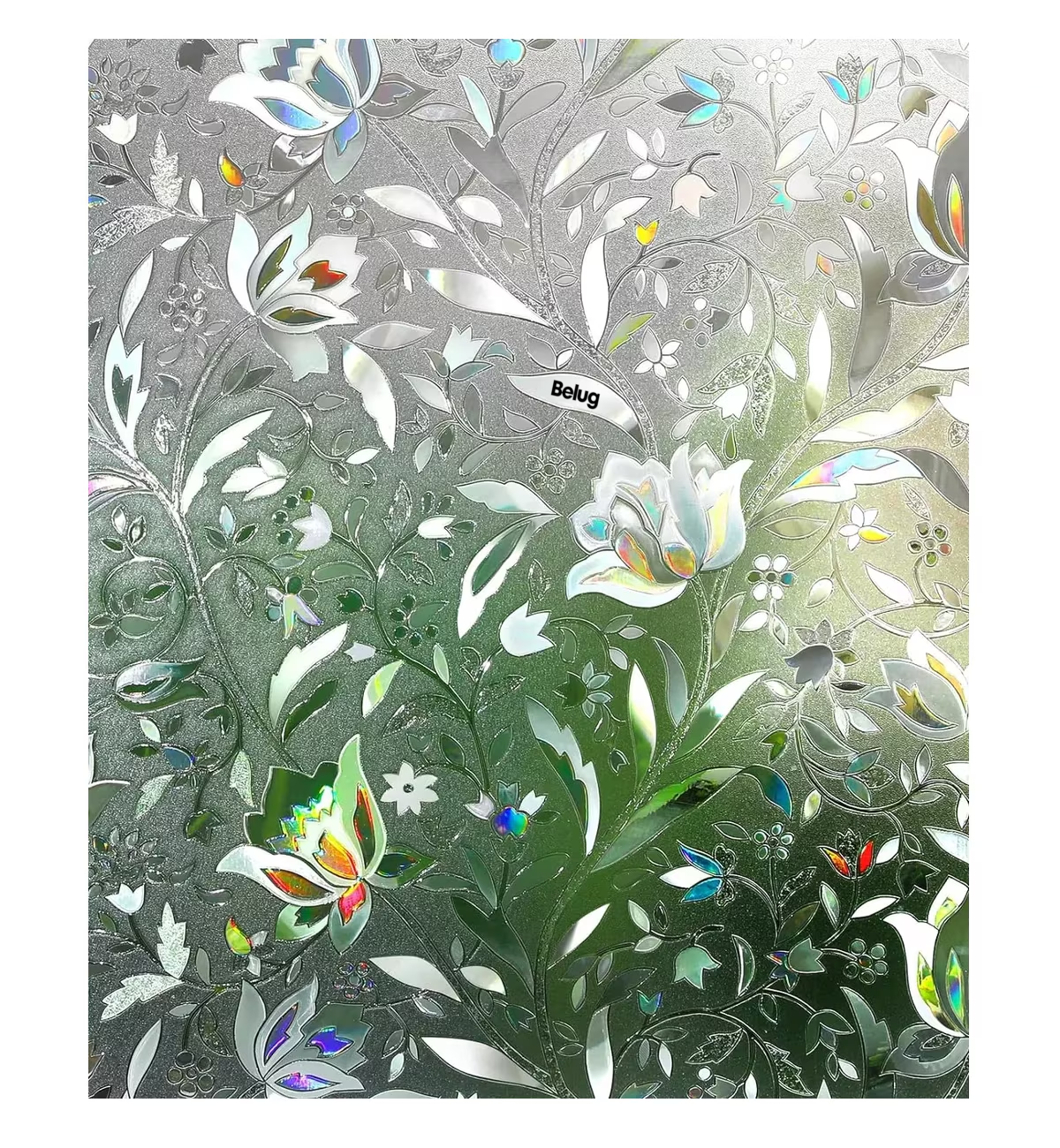 Decorativa De Película De Vidrio Privada 60 Cm * 5 M, Belug  Transparente
