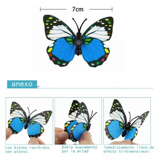 Foto 2 | Juego De 200 Mariposas 3d Xtellar, Adhesivos Decorativos De Pared Aspiracionales