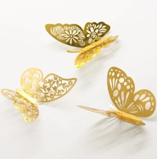 Foto 2 | Conjunto Elegante De 108 Pegatinas 3d Xtellar De Mariposa Para Decoración Aspiracional De Eventos