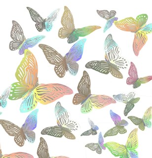 Foto 1 | Xtellar Pack De 48 Decoraciones De Pared 3d En Forma De Mariposa De Variedad Estilizada