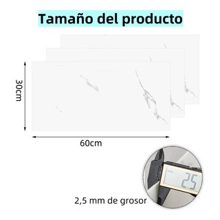 Foto 3 | Panel Decorativo Pared Para Adornos 10 Piezas Eo Safe Imports Esi-20482 Blanco
