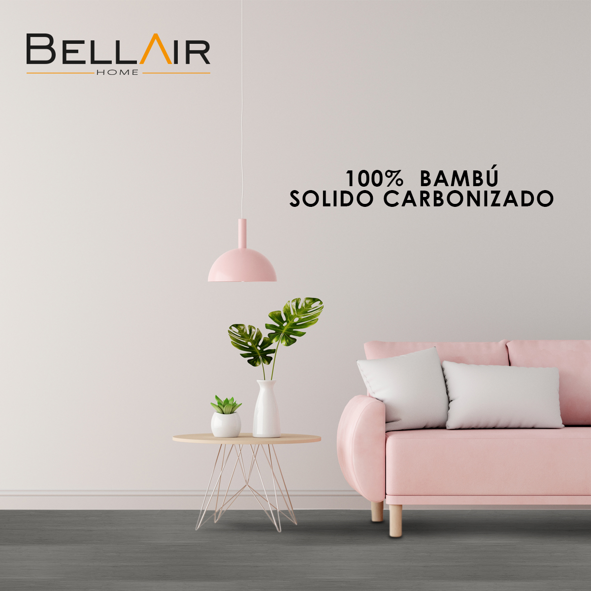 Foto 5 | Piso 100% De Bambú Carbonizado Liso Vertical