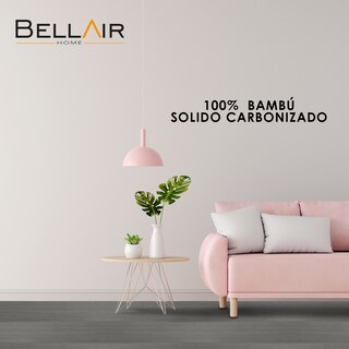 Foto 5 | Piso 100% De Bambú Carbonizado Liso Vertical